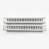 Canaleta de Fio de Plástico PVC Industrial Canaleta de Fio Retardante de Chama Cinza Dente Fino Boa Tenacidade Canaleta para Fiação Atacado