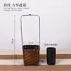 Jarrón de Flores Florales, Arreglo Floral Jianshan Chino, Cesta de Flores, Cesta Tejida de Bambú, Decoración Casera Artesanal Folclórica, Sala de Té, Estilo Zen