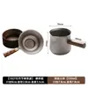 Colador de Té Avanzado Profundizado de Titanio Puro, Filtro de Taza Justa, Filtro para Preparar Té, Filtro de Hojas de Té, Juego de Té, Accesorios para Ceremonia del Té