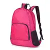 Mochila Plegable para Viajes al Aire Libre Mochila Plegable Impermeable Deportiva Estilo Coreano Ultraligera Transpirable Bolsa de Piel