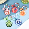 Campainha Fofa para Celular Chaveiro de Acrílico Estrela Colorida Nome de Crianças DIY Pingente para Mochila Escolar Customização de Animação