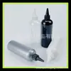 Botella líquida con tapa de punta 300ml botella de nariz puntiaguda para aceite esencial botella de emulsión 300ml botella de apretar con tapa de punta botella de agua de pigmento
