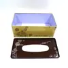 Fábrica de Dongguan Personalizado Grande Lata de Hojalata Extraíble Caja de Pañuelos Rectangular Caja de Regalo de Caramelo