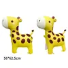 Globo Tridimensional de Animales Capibala Jirafa Dinosaurio Unicornio Nuevo Producto Transfronterizo Globo de Cumpleaños Infantil
