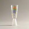 Taza de Té de Vidrio de Borosilicato Alto, Taza de Degustación con Diseño Floral Estilo Japonés, Taza Maestra para Uso Doméstico, Juego de Té Creativo, Valor Estético Alto de Nicho