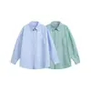 Yidao Vintage 2026 Primavera Nueva Camisa a Cuadros Estilo Americano con Bolsillos de Parche, Corte Holgado para Parejas, Camisa de Manga Larga para Vestir en Capas