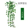 Simulación planta de hoja verde colgante de pared ratán colgante de pared flor eneldo verde simulación flor colgante de pared eneldo verde pequeño flor decorativa al por mayor