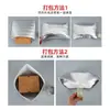 Bolsa aislante de papel de aluminio, bolsa desechable engrosada para llevar, bolsa de almacenamiento en frío para refrigeración de frutas frescas, bolsa aislante para alimentos
