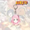Llavero Colgante Acrílico Anime Naruto Naruto Sasuke Gaara Obito Kakashi