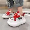 Venda Quente Casual Aumentador de Altura Pão Estrela Sapatos Femininos 2026 Outono Novo Versátil Sola Grossa Moda Esportiva Casual Sapatos Femininos