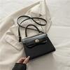 2025 Nuevo Bolso de Mano Cuadrado Pequeño de Moda para Otoño e Invierno Bolso Cruzado Sencillo Bolso de Hombro a la Moda Bolso para Mujer