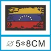 Etiqueta de Queda de Plástico PVC Braçadeira Velcro Vários Série Bandeiras Nacionais Fonte Transfronteiriça Bandeira do México Brasil