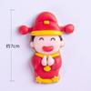 Bolo Ano Novo Fu Lu Shou plug-in cena de panificação artigos de decoração série bênção festiva cartão de inserção para decoração de bolo
