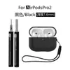 Adecuado para Estuches de Auriculares AirPods Pro2, Estuches de Auriculares Apple Pro2 Silicona Estuches Protectores Airpodspro2