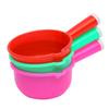 Nueva Pala de Agua de Boca Redonda de Plástico para el Hogar Espesada para Baño Cocina Lavado de Frutas Pala de Agua para Baño de Niños