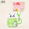 Llavero de Máquina de Garra de Animal Creativo e Interesante Shiba Inu Lindo Dibujo Animado Panda Juguete de Descompresión Colgante para Bolsa de Estudiante