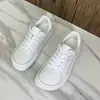 Zapatos de Entrenamiento Alemanes Casuales Cómodos con Cordones de Cuero Genuino Suela Gruesa Zapatos Deportivos Casuales de Suela Plana Tenis Blancos para Mujer