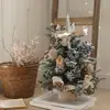 Set de Árbol de Navidad de Venta Caliente Transfronteriza Diseño de Escena Navideña Escritorio de Oficina DIY Accesorios Adornos