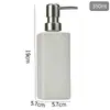 Botella dispensadora de vidrio para desinfectante de manos, Botella de almacenamiento para champú y gel de ducha, Botella espumosa para limpiador facial, Botella espumosa, Botella a prueba de fugas