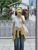 Camiseta de Manga Corta para Mujer Estilo Coreano de Primavera, Algodón Puro, Corte Holgado, Capa Base Adelgazante, Rosa Dopamina