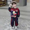 Ropa infantil para niños traje clásico de Ultraman bonito conjunto moderno de dos piezas para niños pequeños y medianos comercio exterior