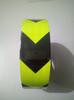 Calcomanías Reflectantes Rojas y Blancas para Inspección Anual de Vehículos Transfronterizos, Cinta Reflectante de Advertencia, Marca Guía de Tráfico Vial, Calcomanías para la Carrocería, Película Reflectante