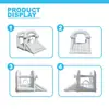 Castillo inflable blanco de nubes, castillo inflable con tema de boda y tobogán, cama elástica inflable comercial para fiestas