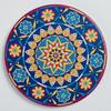Posavasos de cerámica popular europeo mandala posavasos absorbente almohadilla aislante redonda impresión de LOGO diseño gratuito fabricante