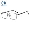 Gafas cuadradas Defeng espejo plano transfronterizo Europa y Estados Unidos radiación anti-azul marco de gafas para miopía TR9020224