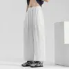 Pantalones Casuales de Lyocell para Hombre, Pantalones Khaki Finos de Verano, Nuevos Pantalones de Pierna Ancha tipo Globo, Pantalones de Chándal Sueltos y con Caída