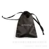 Bolsa de satén imitación seda bolsa para peluca máscara de ojos bolsa de almacenamiento regalo joyería bolsa de tela con cordón venta al por mayor