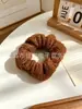 Gomas de Pelo de Colores Caramelo para Mujer, Estilo Coreano Otoño e Invierno, Cintas para el Pelo de Terciopelo de Peluche, Accesorios para el Cabello, Al Por Mayor en Stock