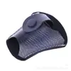 Bolsa de Estilingue Integrada Bolsa de Couro Preta e Marrom com Bolsa para Bolas de Aço, Bolsa de Cintura de Brinquedo, Bolsa Pequena Portátil para Exterior