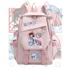 Mochila de mercadoria de anime do Projeto Touhou com Qilunuo, Hori e Reimu, mochila de grande capacidade para estudantes masculinos e femininos