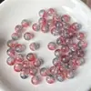 50 Piezas 8mm Perlas de Vidrio Perlas de Flor de Vidrio Perlas Explosivas Pulsera Collar de Perlas Hecho a Mano DIY