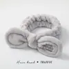 Diadema Linda para Lavarse la Cara, Nueva Diadema de Peluche Elegante para Mujeres, Cinta para el Cabello Antihumedad para Lavar