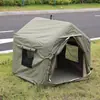 Tienda portátil inflable para mascotas para camping, viajes, uso al aire libre en coche, montaje rápido, tienda simple para gatos y perros