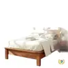 Juego de Tres Piezas de Colcha Individual Clase A para Dormitorio Estudiantil, Incluye Funda de Colcha y Funda de Almohada, 48X74Cm, Sábana de Algodón Lavado, Estilo Ins