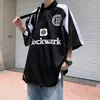 Camisa de Diseño de Temporada Primavera-Verano 2023 Estilo Nuevo Estudiante Adolescente Hombres y Mujeres Camiseta Holgada Versátil Moda Nacional Tendencia Ins Manga Corta