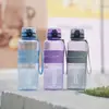 Botella de Agua Deportiva Fitness Taza de Plástico Portátil Gran Capacidad para Hombres y Mujeres Estudiantes Tetera Anticaídas Celebridad de Internet Transparente para Exteriores Taza Espacial