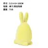 Decoraciones de Pascua Transfronterizas, Adornos de Huevo de Pascua de Terciopelo Estilo Ins, Decoraciones de Mesa para Fiesta Festiva