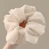 Goma para el pelo fruncida de estilo casual para mujer, nuevo modelo 2026, liga para coletas, cuerda elástica para el pelo, accesorio para el pelo de alta gama