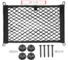 Bolsillo de red para maletero de coche, almacenamiento, lateral del maletero, red de almacenamiento elástica, bolsa de almacenamiento para equipaje de coche, soporte Universal