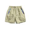 Marca de Moda Urbana de Verano 2025 Shorts Delgados Simples con Cordón Ajustable Shorts Holgados Combinables para Estudiantes Masculinos