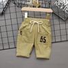 Bebê Verão Estilo Coreano Jeans Meninos Fino Calças Curtas 3-4-5-6-7 Anos de Idade Crianças Shorts Verão Calças Médias