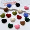 Acessórios DIY de Resina Capa de Celular DIY Acessórios para Cabelo Acessórios de Cola de Creme Atacado Adesivos para Copo de Água Fivela de Sapato Amor de Flocking de Inverno