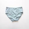 Ropa Interior de Comercio Exterior Original 100% Algodón para Mujer de Cintura Media-Alta Simple Cómodos Shorts Amigables con la Piel Panties Moldeadores de Cadera para Mamá