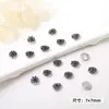 Accesorios de Aleación para Uñas Estilo Gótico Más Vendidos Transfronterizos con Pedrería, Cruz, Murciélago, Luna Creciente, Uñas Portátiles 3D Accesorios DIY