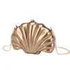 2024 Nuevo Bolso de Concha Personalidad Natural Multicolor Bolso de Noche Bolso de Mano Cadena Transfronteriza Bolso de Hombro Cruzado para Mujer