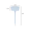 Ventilador 20cm Cross-border plástico engrossado flor marca jardim rótulo planta rótulo rosa sinal